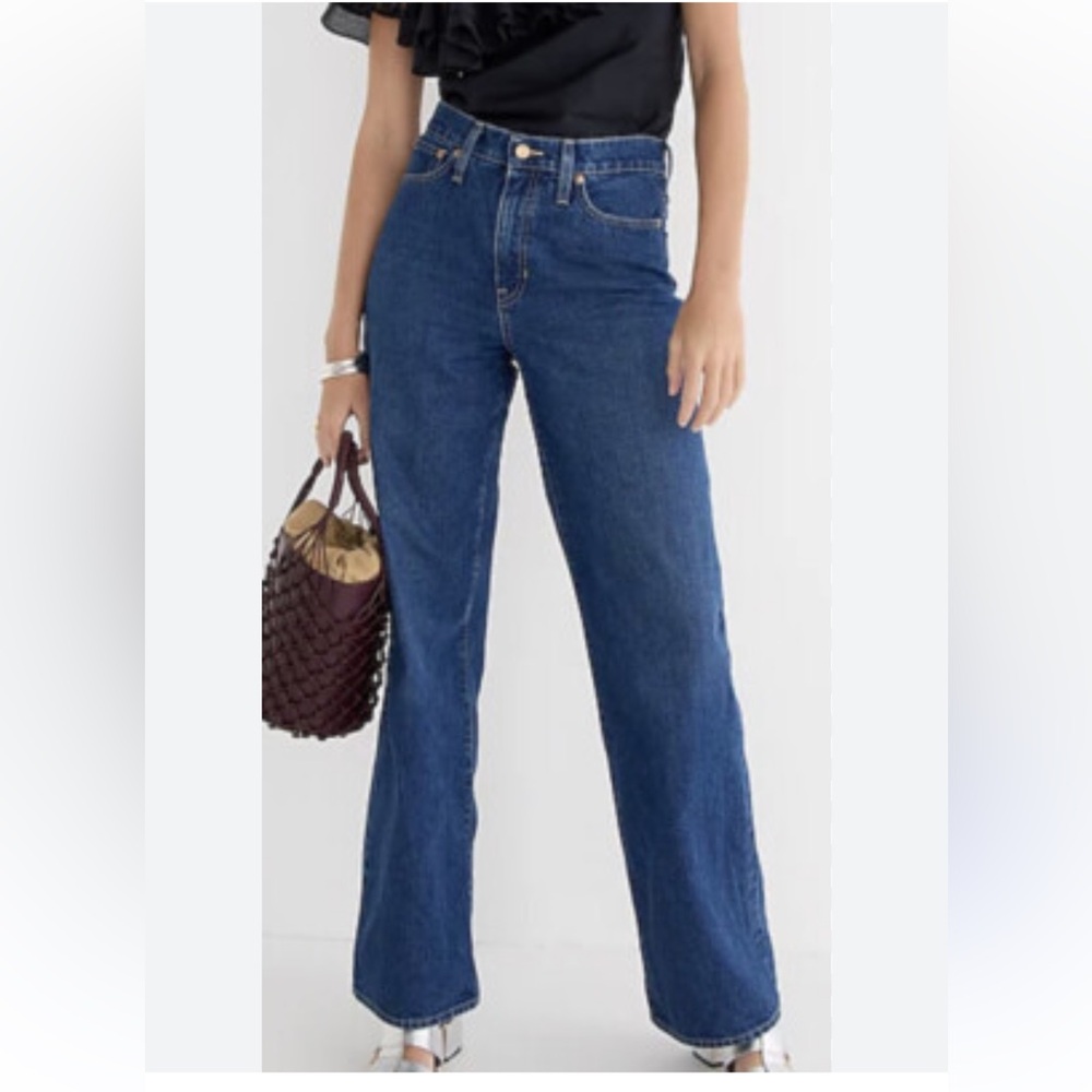 J. Crew Wide Leg Jeans